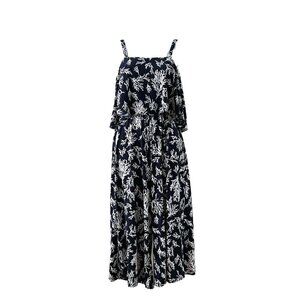 Michael Kors Jumpsuit Wide Leg Coral Cruise Flowy Summer Spring Casual Jumper